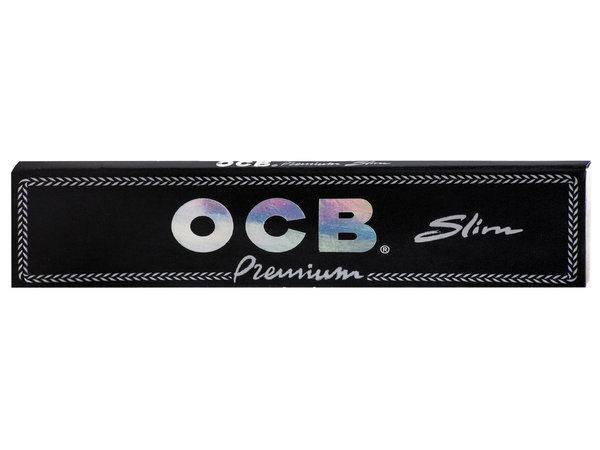 OCB Premium Schwarz 50 x 32 Long Slim Blättchen