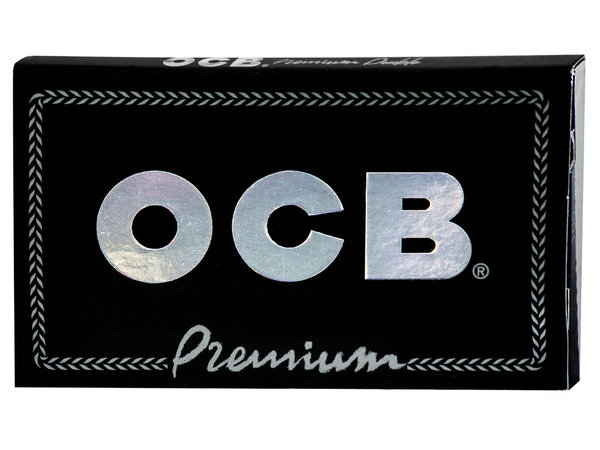 OCB Premium No. 4 schwarz 25 x 100 kurze Blättchen