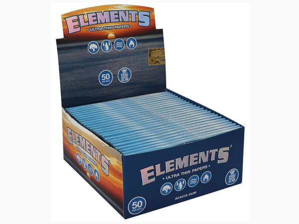 ELEMENTS 50 x 33 King Size Slim Papers